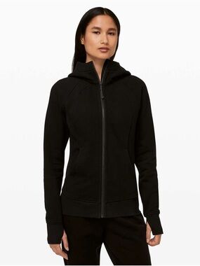 Lululemon Scuba Hoodie *Light Cotton Fleece-Black